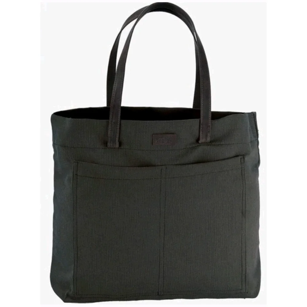 Stormy Kromer Dockside Shoulder Tote Bag Cotton Cord Black One Size $100 NEW!